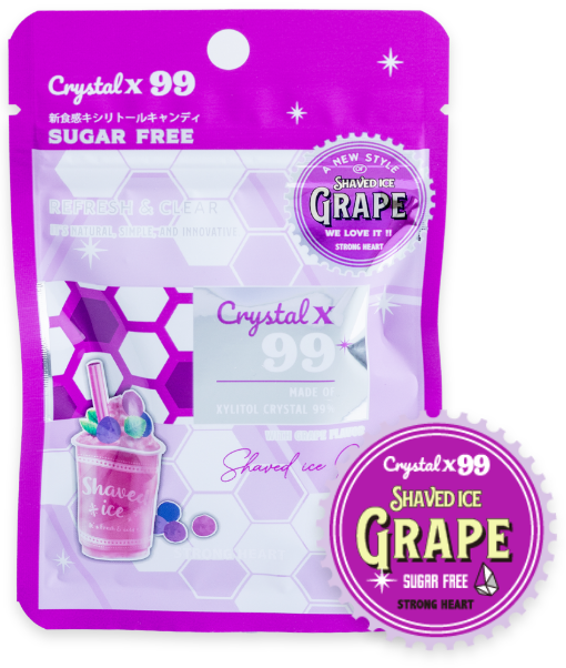 crystalx99 SHAVED ICE GRAPE（シェイブドアイスグレープ）