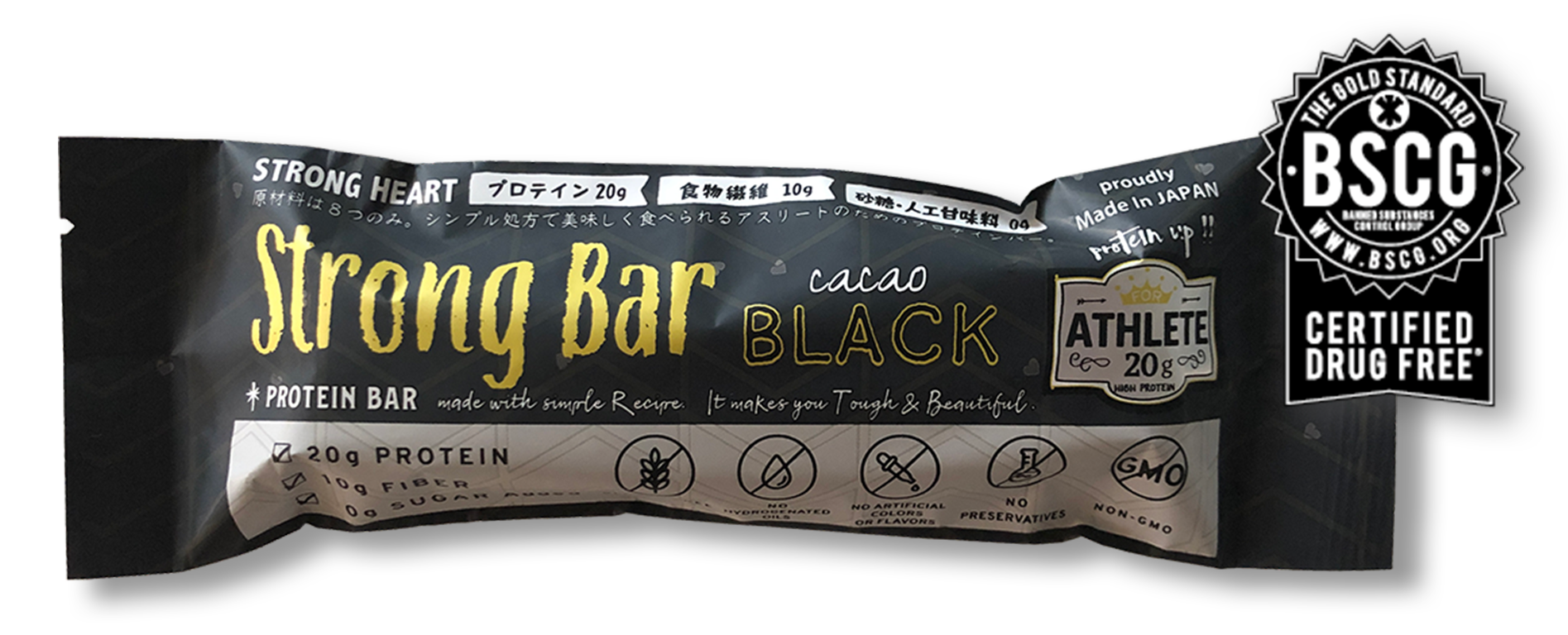 Strong Bar cacao BLACK　商品写真