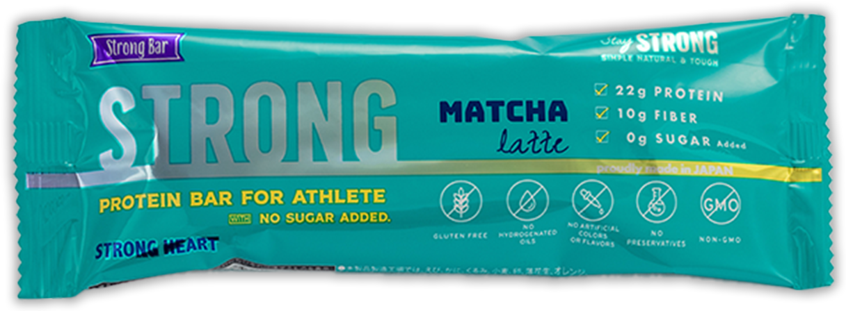 Strong Bar latte MATCHA　商品写真