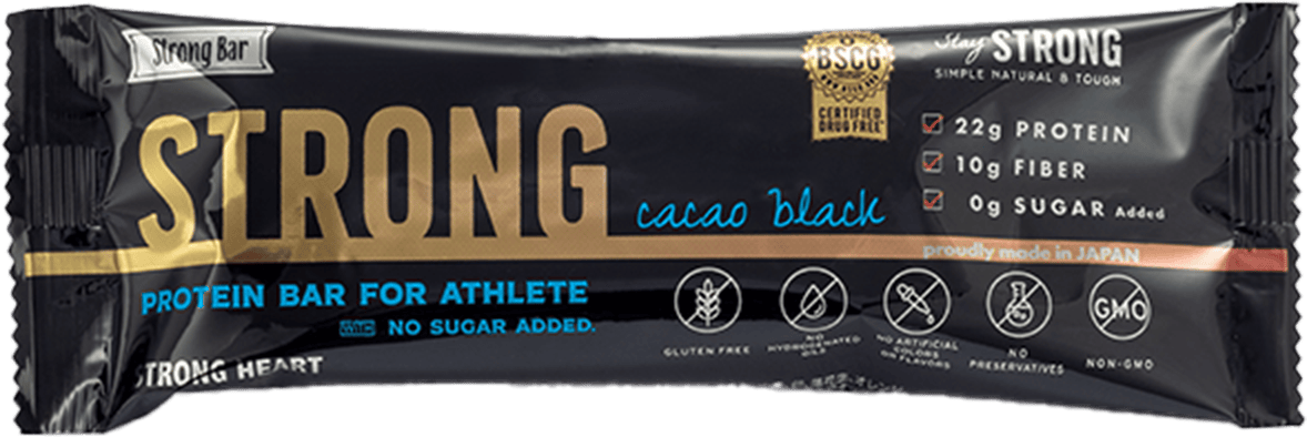 Strong Bar cacao BLACK（ストロングバー カカオ ブラック） - STRONG HEART CO.,LTD