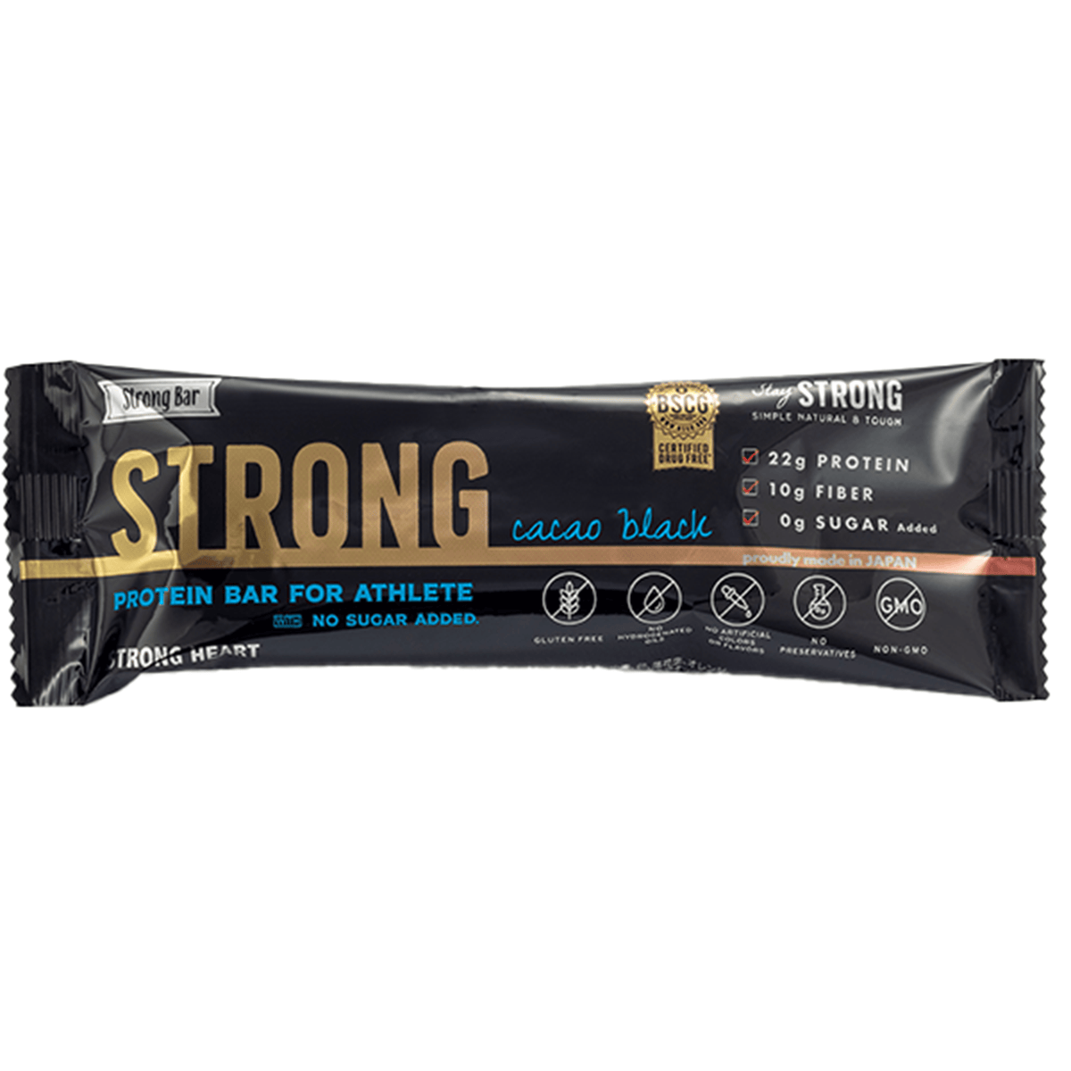 Strong Bar cacao BLACK（ストロングバー カカオ ブラック） - STRONG HEART CO.,LTD